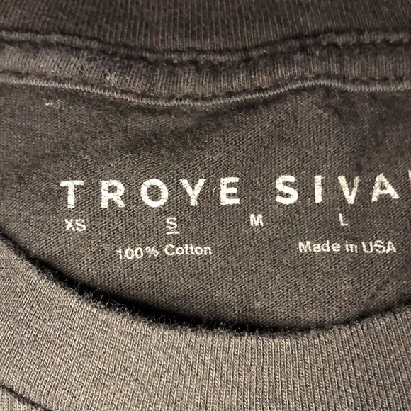 Troye Sivan 2016 Blue Neighborhood Concert Tour Tee Shirt - Picture 4 of 12